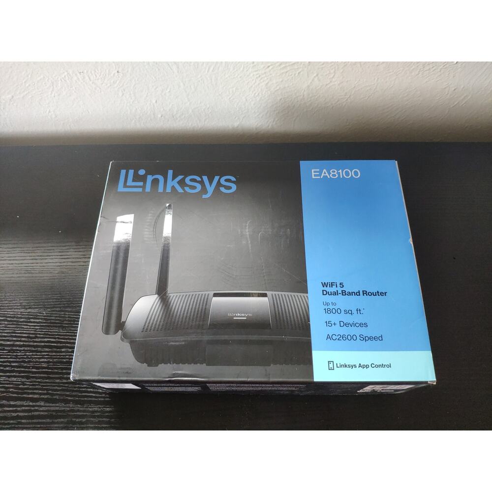 Linksys Max-Stream EA8100 AC2600 Dual-Band Wi-Fi 5 Router
